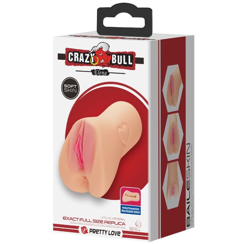 CRAZY BULL - Elena Vagina – Shaped Masturbator by DelighToys