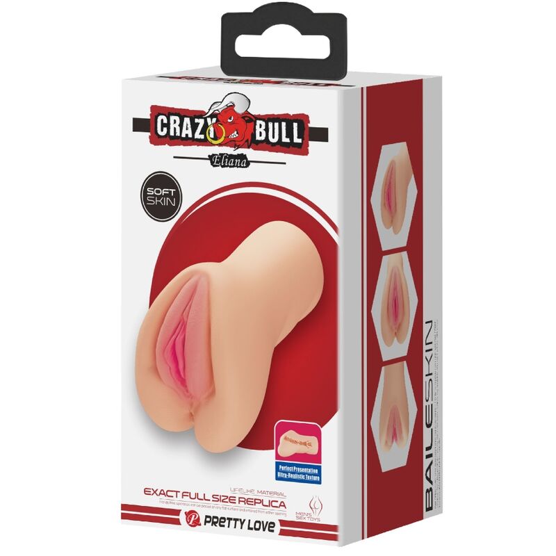 CRAZY BULL - Eliana Vagina – Shaped Masturbator by DelighToys