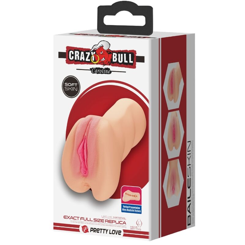 CRAZY BULL - Caroline Vagina – Shaped Masturbator by DelighToys