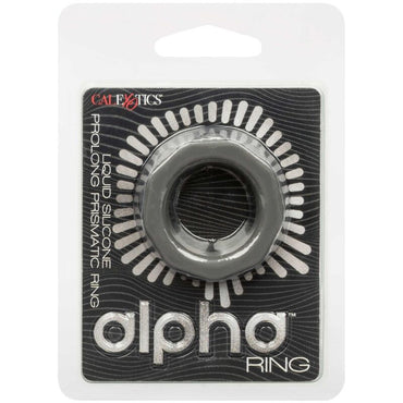 California Exotics Alpha Prolong Prismatic Silicone Cock Ring – Cock Rings – product photo 2