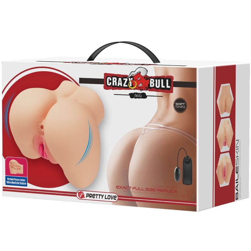 CRAZY BULL - DelighToys Crazy Bull – Realistic Vagina and Anus Masturbator Vibratio