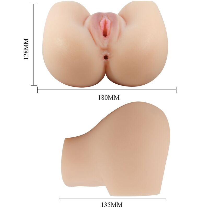 CRAZY BULL - DelighToys Crazy Bull – Realistic Vagina and Anus Masturbator Vibratio