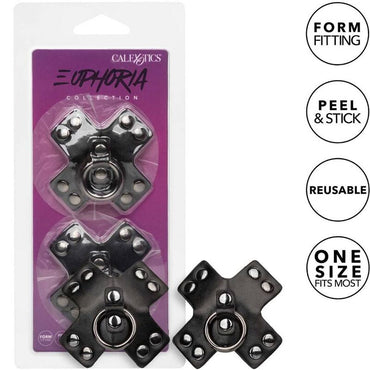 California Exotics Euphoria O-Ring Reusable Nipple Covers – Nipple Covers – product photo 2