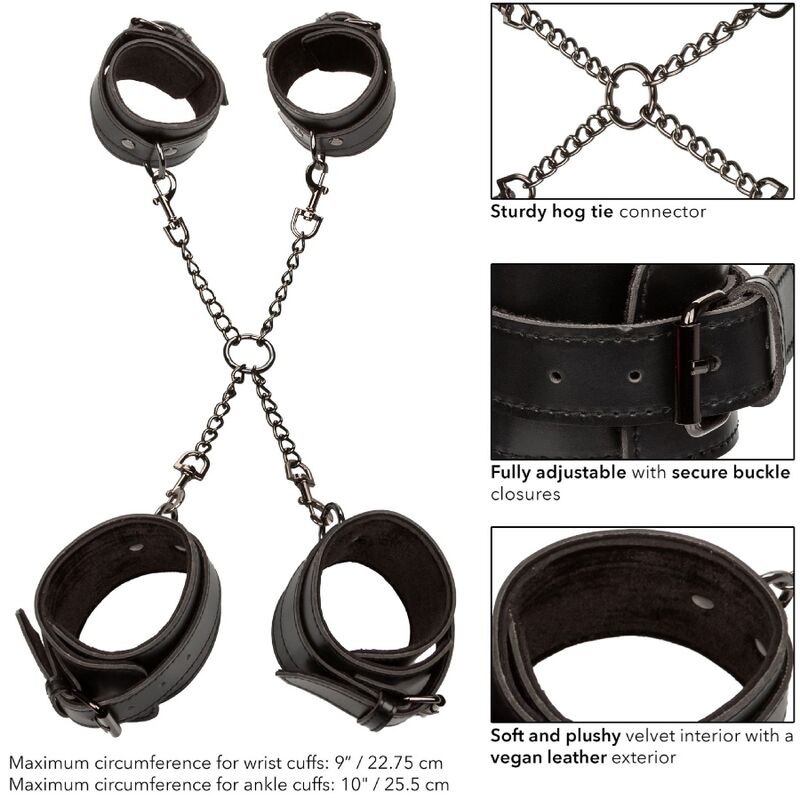DelighToys - Euphoria Hog Tie – Adjustable Bondage Accessory