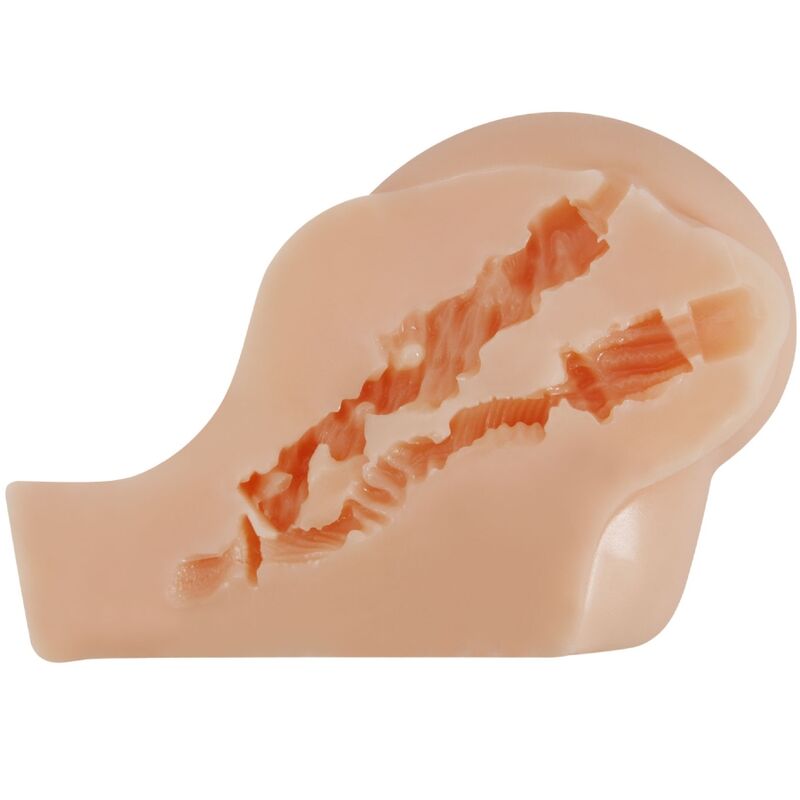 CRAZY BULL - Realistic Vagina Dual – Channel Masturbator Vibration by