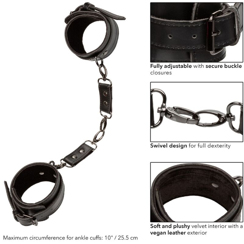 DelighToys - California Exotics – Euphoria Adjustable Ankle Cuffs by DelighToys