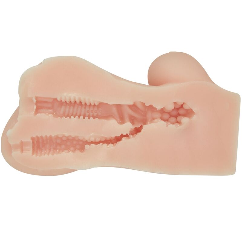 CRAZY BULL - DelighToys Crazy Bull – Realistic Vagina Dual – Entry Masturbator