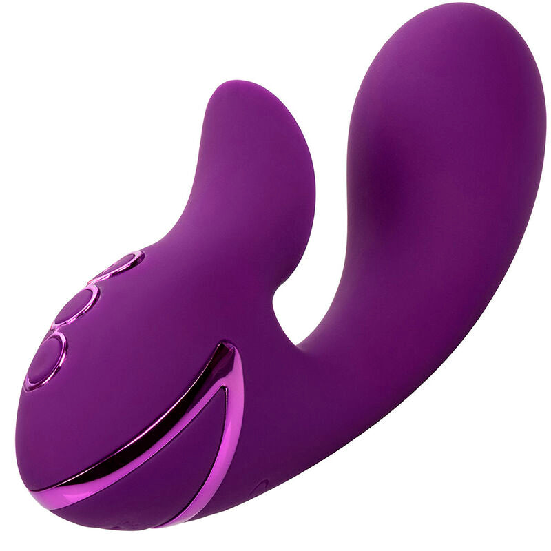 California Exotics - Huntington Beach Heartbreaker Stimulator & Sucker Purple By California Dreaming