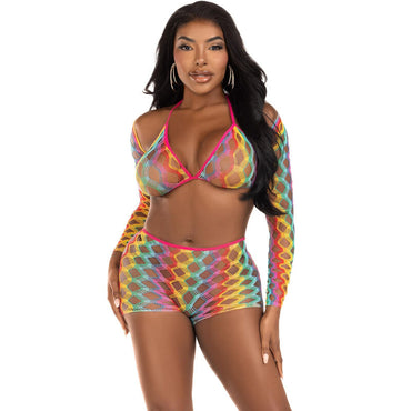 LEG AVENUE - DelighToys – Leg Avenue Three Piece Multicolor Set