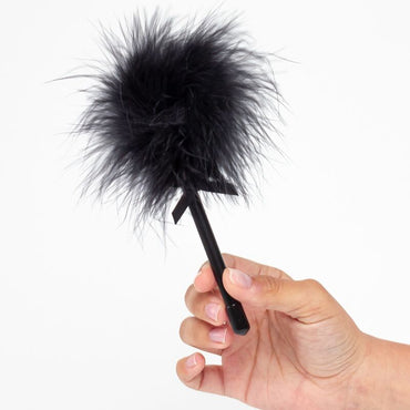 Secret Play Mini Black Marabou Feather Duster – Sex Toys – product photo 2