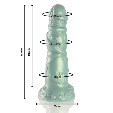 EPIC Hades Contoured Silicone Dildo with Wide Base – Dildos – product photo 2