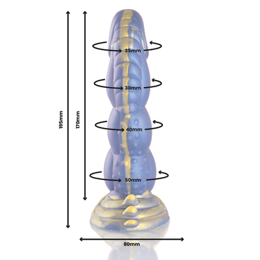EPIC Poseidon Silicone Dildo with Graduated Thickness – Dildos – product photo 2