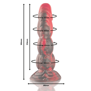 EPIC Ares Silicone Dildo with Graduated Shaft – Dildos – product photo 2