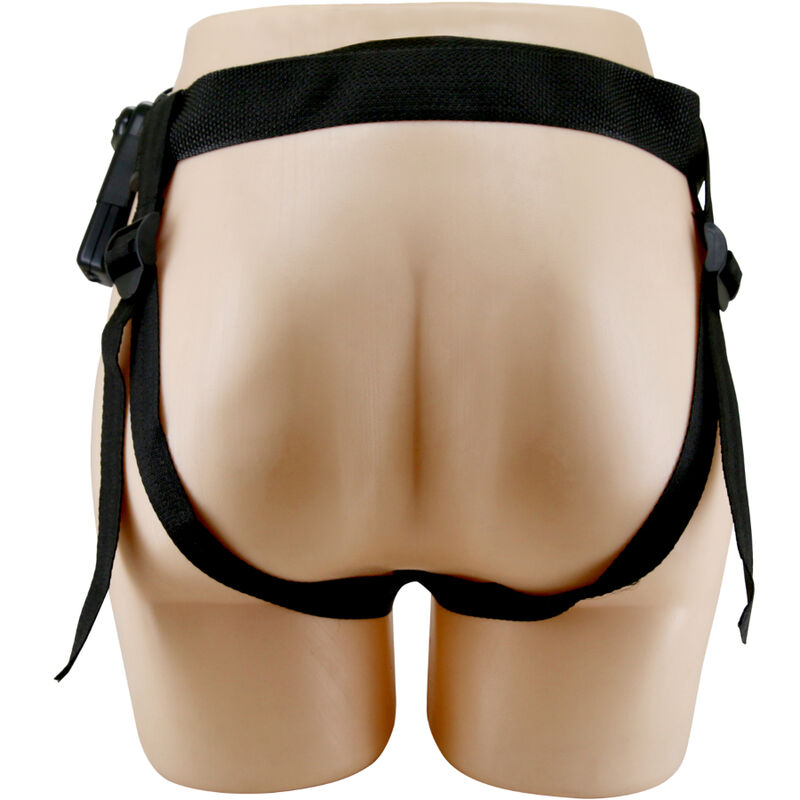 Pretty Love - Harness Briefs Starks Multi-Speed Vibration Dildo 17,5 Cm Light Brown