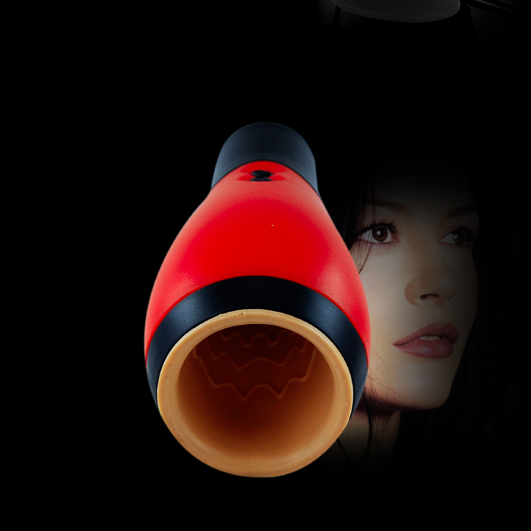 Baile Oral Sex Lover Masturbator simulates oral pleasure with 30 vibration modes, suction base, and soft texture for a hands-free, high-intensity experience.4