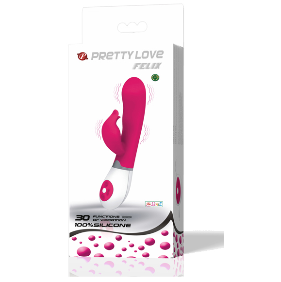 PRETTY LOVE - Flirtation Vibrator Felix Stimulator by DelighToys