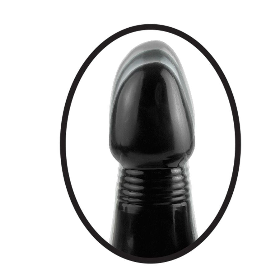 Discover intense sensations with the Anal Fantasy Plug Thruster Vibrator. Thrusting motion, 7 vibrations, Elite™ silicone, and hands-free suction base.3
