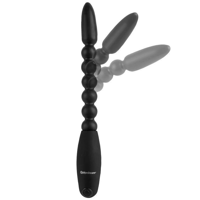 Experience intense sensations with Anal Fantasy Power Beads. Flexible, three-speed vibrations, waterproof, and phthalate-free. Perfect for anal pleasure.2