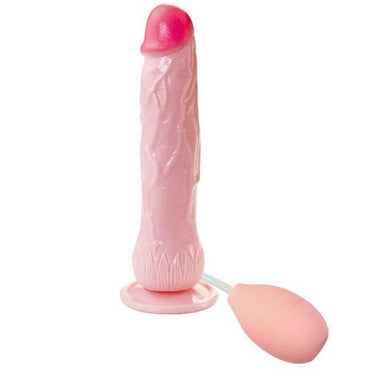 Enjoy hands-free play with Baile Realistic Ejaculator Penis Dildo featuring suction base and simulated ejaculation. Ships UK & EU. Order now for true realism!3