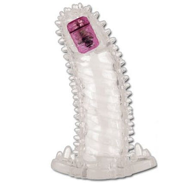 Baile Penis Sleeve Sensor Extension boosts size, vibration, and stamina. With sensor-activated bullet, flexible fit, and realistic feel for enhanced partner pleasure.3