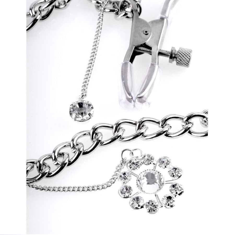 DelighToys - Fetish Fantasy Series Crystal Nipple Clamps
