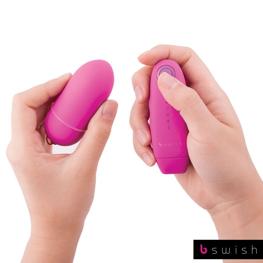 B Swish Bnaughty Remote Control Bullet Vibrator offers 5 vibration modes, waterproof design, silky finish, and remote control for discreet solo or couple play anytime.3