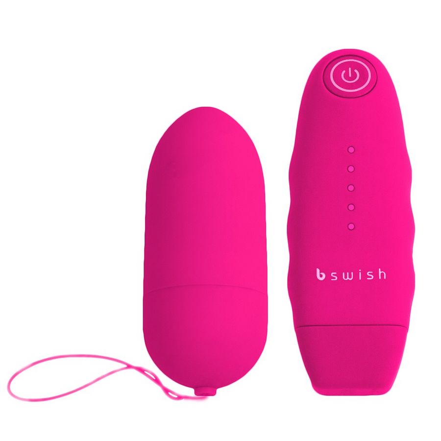B Swish Bnaughty Remote Control Bullet Vibrator offers 5 vibration modes, waterproof design, silky finish, and remote control for discreet solo or couple play anytime.5