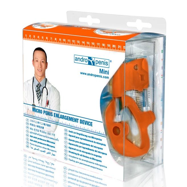 The Andropenis Mini - Penis Extender is a medically certified penis extender designed for men with penises under 8 cm. Safe, effective, and clinically approved for natural enhancement.4