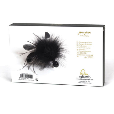 Bijoux Pom Pom Feather Duster for Sensory Tickling Play – Sex Toys – product photo 2