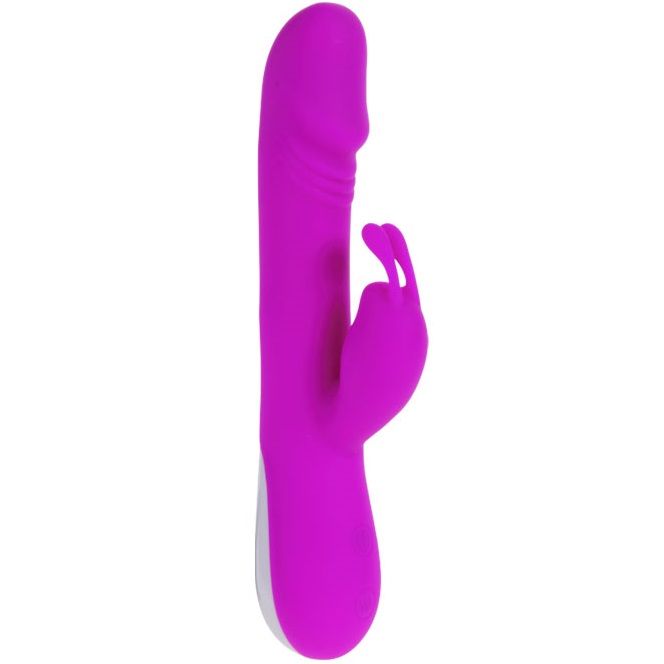 PRETTY LOVE - Robert Vibrator with Clitoral Stimulator by DelighToys