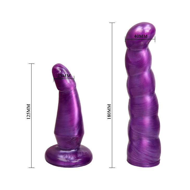 Enjoy dual penetration with Baile Anal Vaginal Harness Gpoint. Soft TPR, adjustable straps, and removable dildos. Ships UK & EU. Order now!7