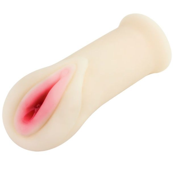 Baile Delicious Vagina Male Masturbator offers real-feel TPR texture, 3D internal stimulation, and a snug fit. Size: 15cm x 6cm. Boost pleasure with lifelike sensation.5