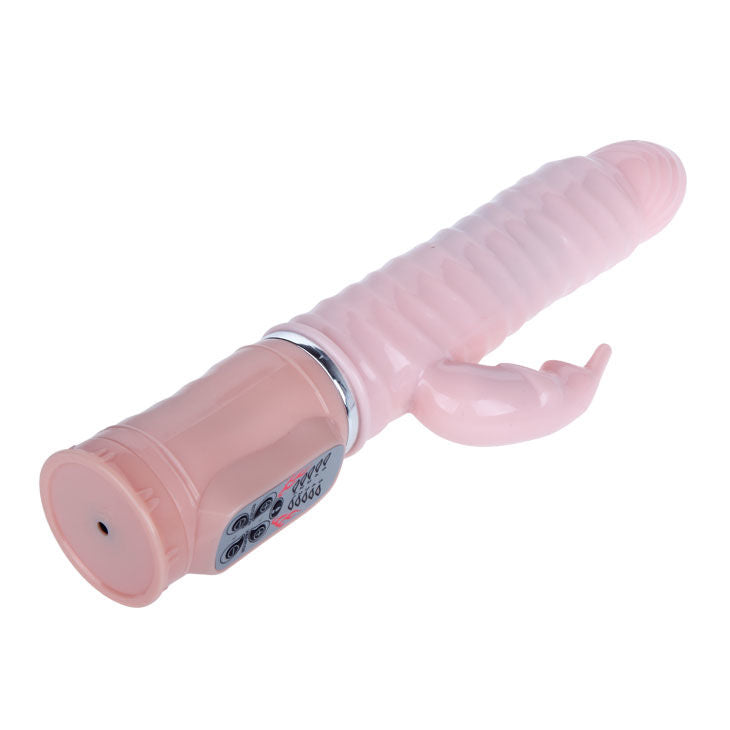 Experience warming pleasure with Baile Bunny Clitoral Vibrator. 10 vibration modes plus heat function. Ships UK & EU. Order now for unforgettable sensations!9