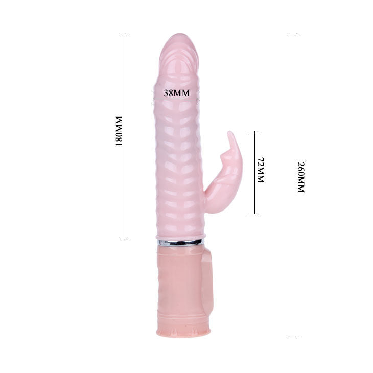 Experience warming pleasure with Baile Bunny Clitoral Vibrator. 10 vibration modes plus heat function. Ships UK & EU. Order now for unforgettable sensations!0