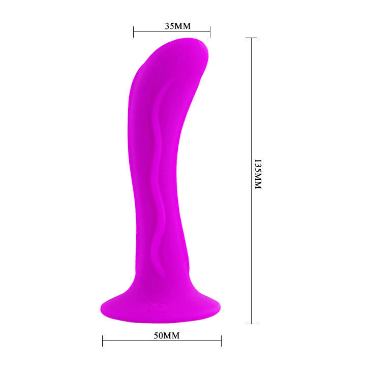 Experience precise P or G spot stimulation with Baile Strong Suction Butt Plug. Hands-free suction cup base. Ships UK & EU. Buy now for versatile pleasure!6