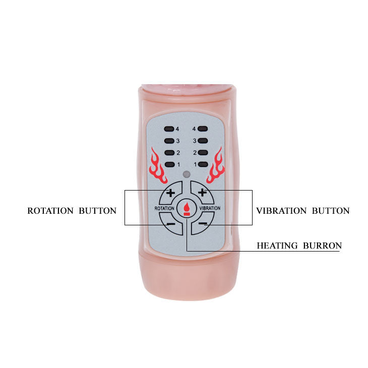 Discover Baile Rabbit Vibrator Rotator with rotating tip, vibrating bunny, USB recharge, and heating function. Ships UK & EU. Order now for intense pleasure!6