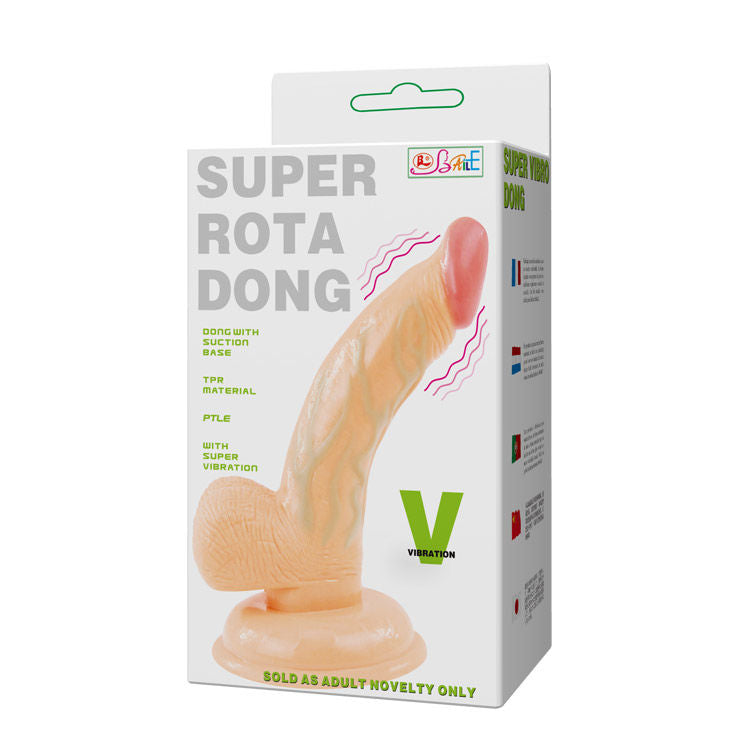 BAILE - DelighToys Baile – Super Rota Realistic Curved Suction Toy
