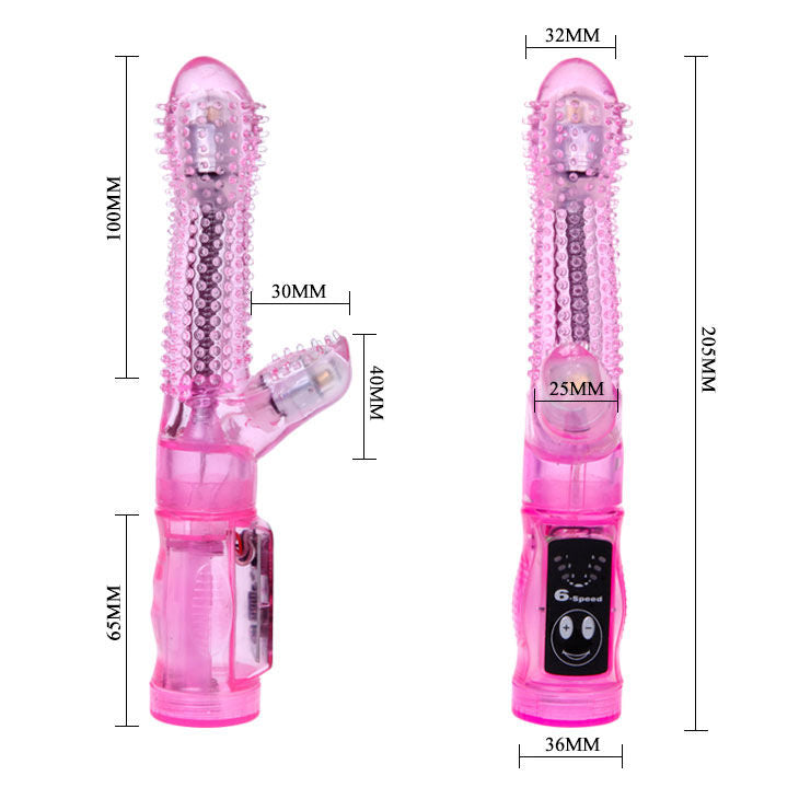 Discover Baile Intimate Lover Vibrator with 12 modes, waterproof design, and clitoral stimulator. Ships UK & EU. Order now for versatile pleasure!4