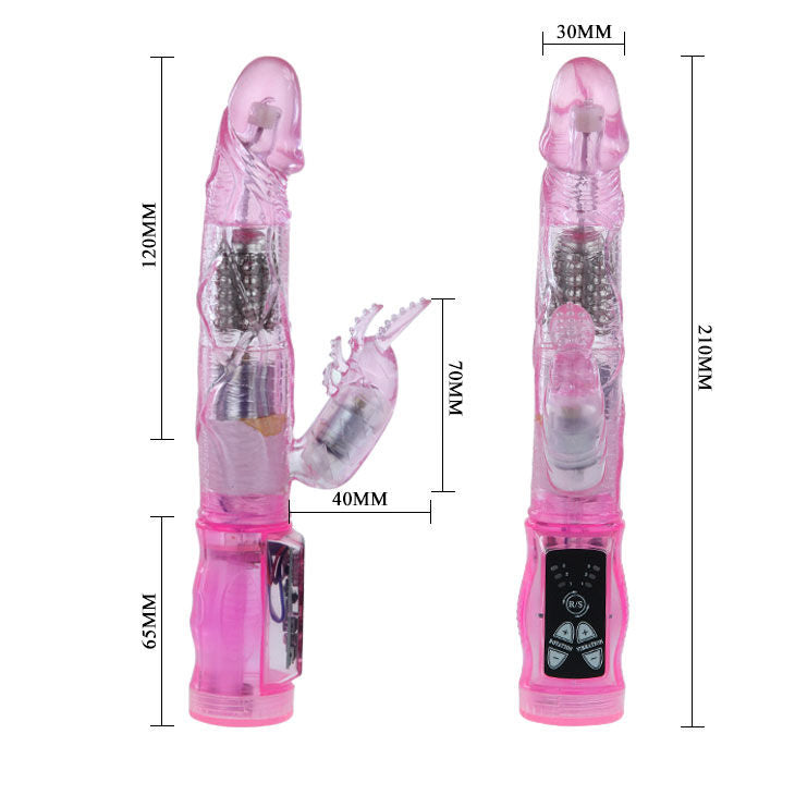 BAILE - Rabbit Vibrator – Waterproof Multi – Function Gelatin