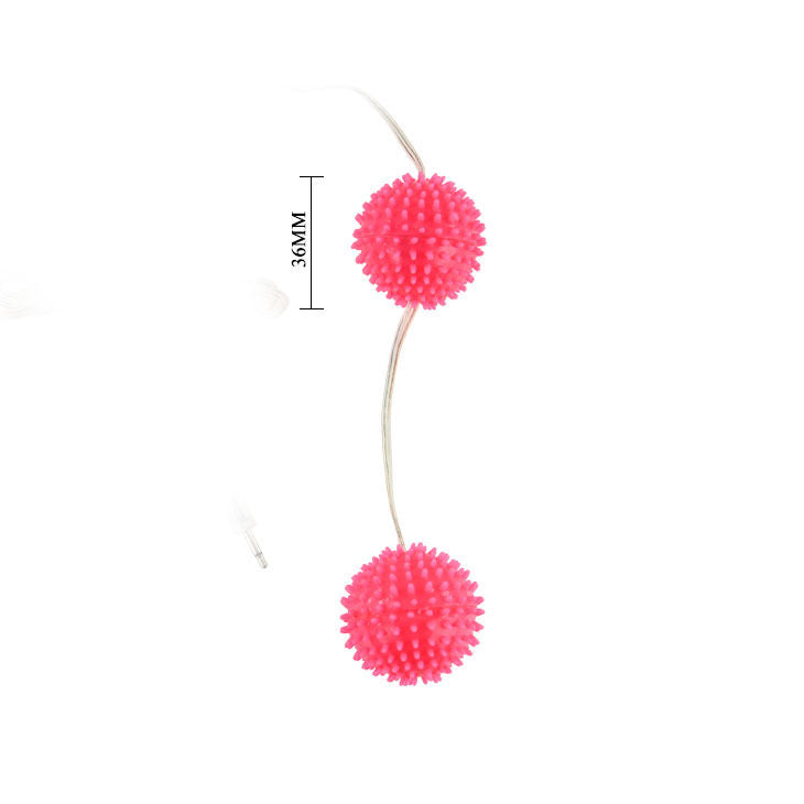 Experience dual stimulation with Baile Chinese Balls Vibration Functions 7 vibration modes and wired remote. Ships UK & EU. Buy now for intense pleasure!5
