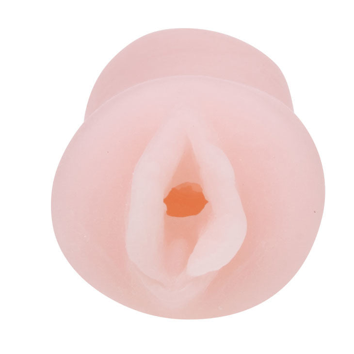 Experience realistic oral pleasure with Baile Male Masturbator Sleeve Vagina. Soft TPR, mouth-shaped design, stretchable fit, and lifelike texture for solo satisfaction.3