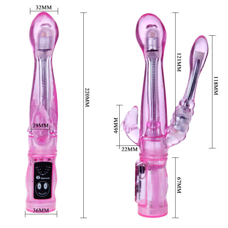 Experience powerful dual stimulation with Baile Anal Stimulator Vibrator. 6 vibration modes. Ships UK & EU. Order now for unforgettable pleasure!4