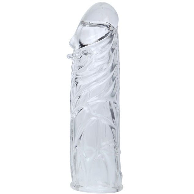 Increase thickness and length with Baile Penis Enlarger Sleeve. Soft, grooved, ribbed design. Ships UK & EU. Order now for enhanced pleasure!2