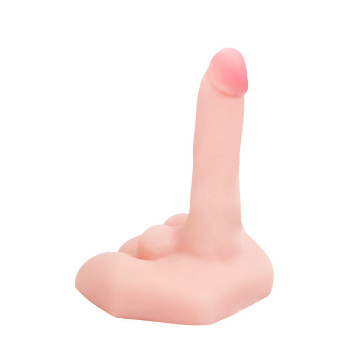 Experience lifelike stimulation with Baile Realistic Penis Anus Masturbator. Vibration, movement, and voice control features for intense, hands-free pleasure.3