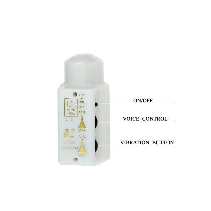 Experience lifelike stimulation with Baile Realistic Penis Anus Masturbator. Vibration, movement, and voice control features for intense, hands-free pleasure.5