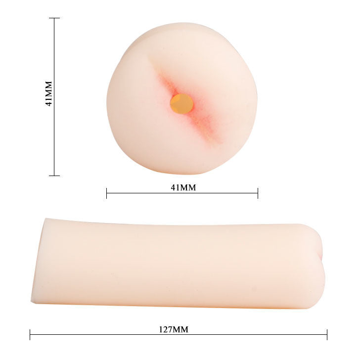 Enjoy authentic anal pleasure with Baile Dance Anal Male Masturbator made of soft TPR. Ships UK & EU. Order now for intense, natural sensations!6