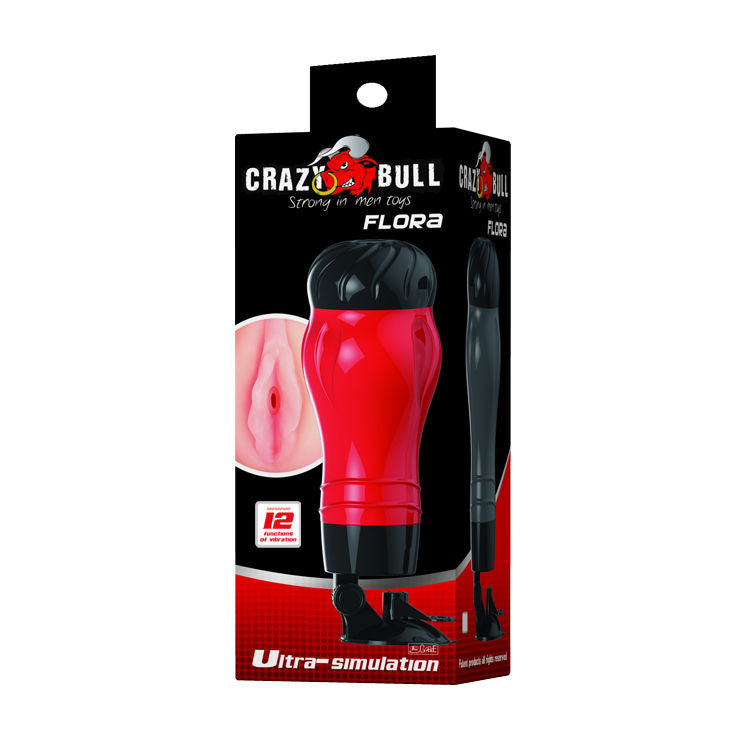 CRAZY BULL - DelighToys Crazy Bull Masturbator Vibrating Suction Base