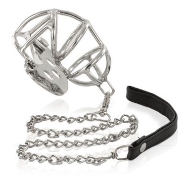 METAL HARD - by DelighToys – Stainless Steel Chastity Ring with Strap