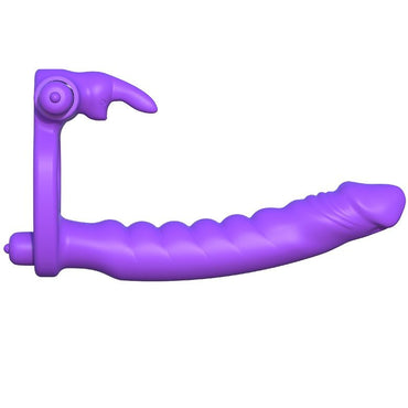 DelighToys - Silicone Double Penetrator Vibrating Ring