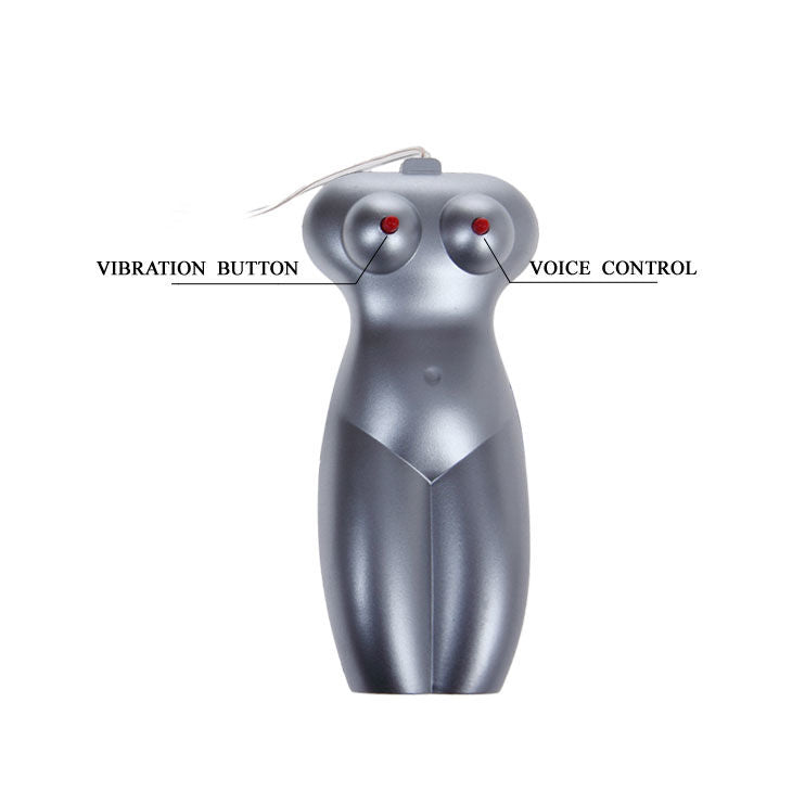 Experience lifelike pleasure with Baile Passion Lady 3D Voice Masturbator. Realistic vagina, ass, moaning voice, dual bullets, and soft skin feel for intense fun.8